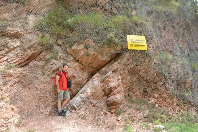 Discontinuità K-T nella Gola del Bottacione